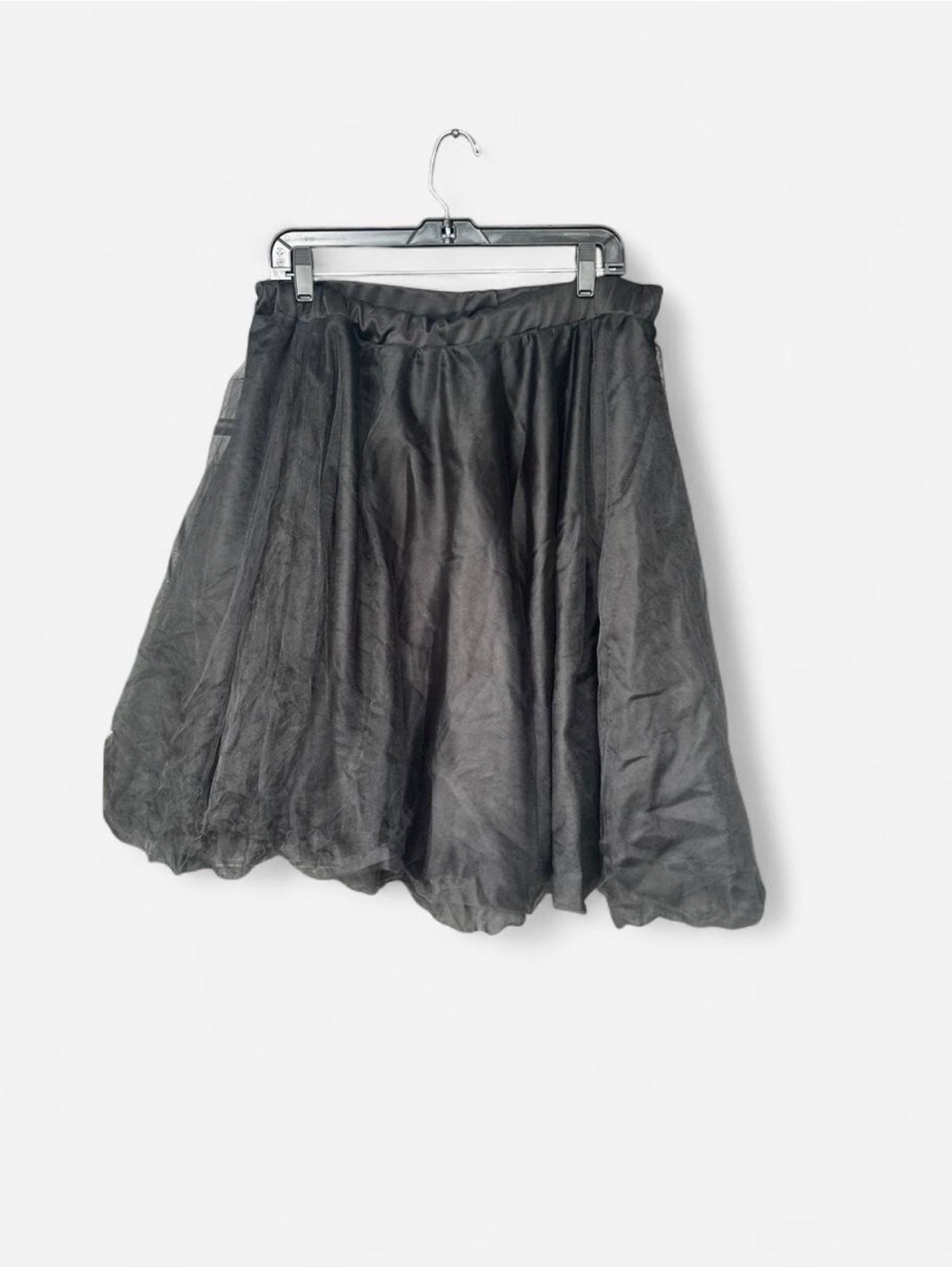 Women's Black Flared Skirt